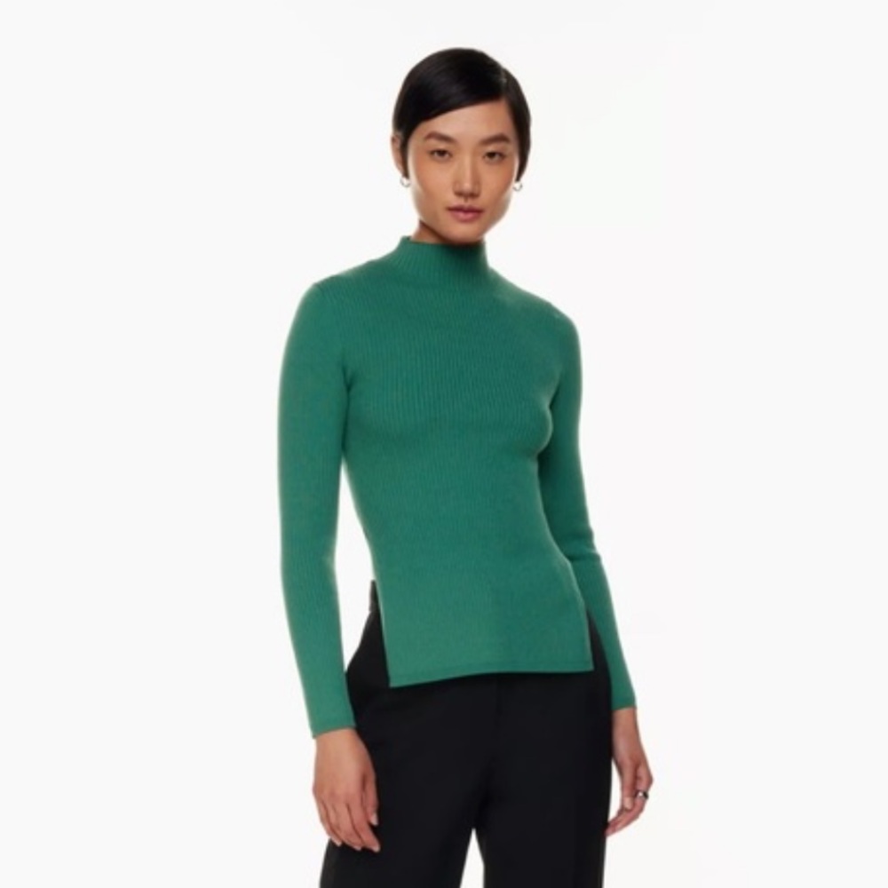 Babaton sculpt knit tie back, size small